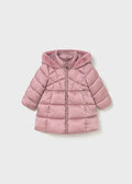 Mayoral Girls Pink Hooded Coat