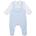 Emile et Rose Harvey Blue & White Baby Boy Babygrow