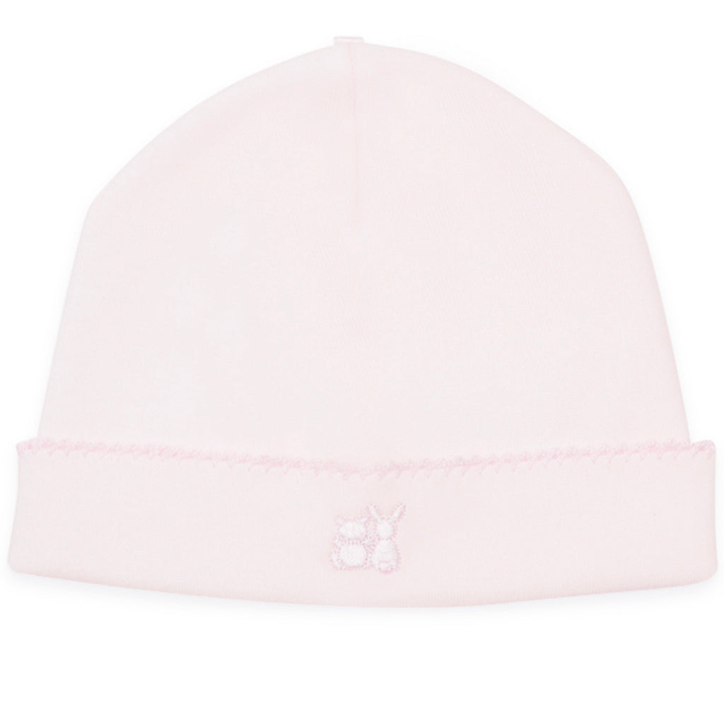 Emile et Rose Jayne Baby Girl Pink Cotton Babygrow & Hat