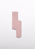 Abel & Lula Girls Pink Tights with Silver Thread