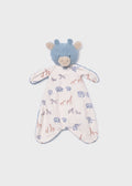 Mayoral Baby Boy Blue & Ivory Safari Print Comforter