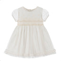 Miranda Baby Girl Ivory Tulle Dress