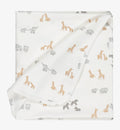 Mayoral Baby Ivory Safari Print Jersey Blanket