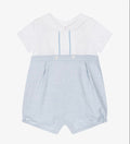 Mayoral Baby Boy Blue & Ivory Shortie