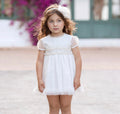 Miranda Girls Ivory Tulle Dress
