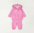 Minibanda Baby Girl Pink Cotton 2 Piece