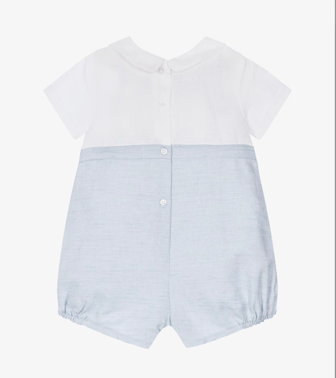 Mayoral Baby Boy Blue & Ivory Shortie